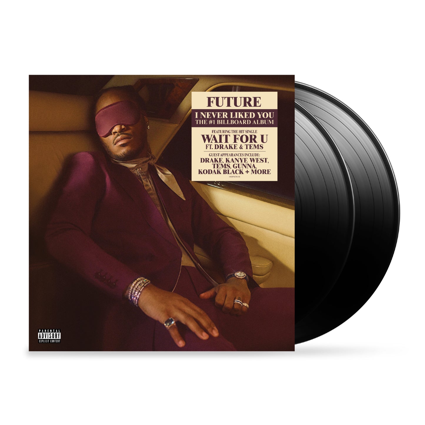 FUTURE - I NEVER LIKED YOU Black Vinyl