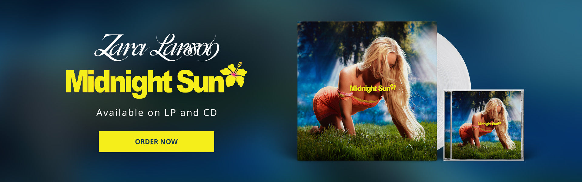 Zara Larsson's 'Midnight Sun' album on LP and CD