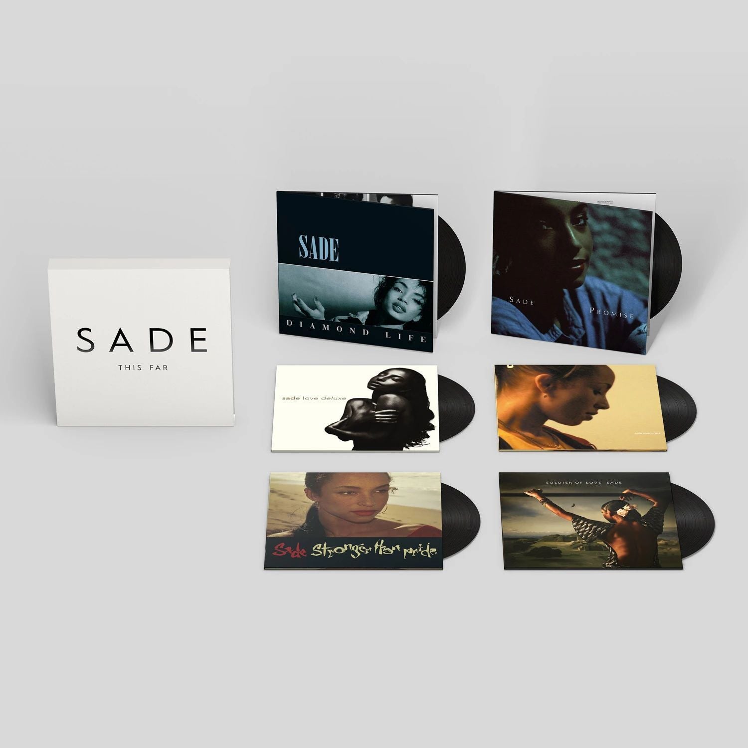 SADE - THIS FAR【6 VINYL ALBUMS BOXSET】新品 This Far [6 Vinyl Albums Boxset] – Epic Records
