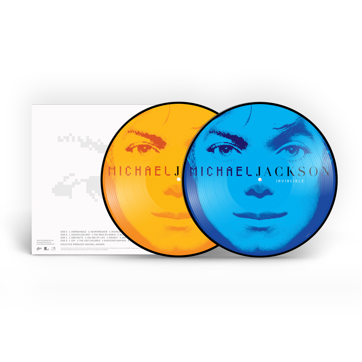 Invincible Picture Disc Double LP – Epic Records